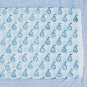 Handmade Cotton Paisley Block Printed Indian Sewing Fabric